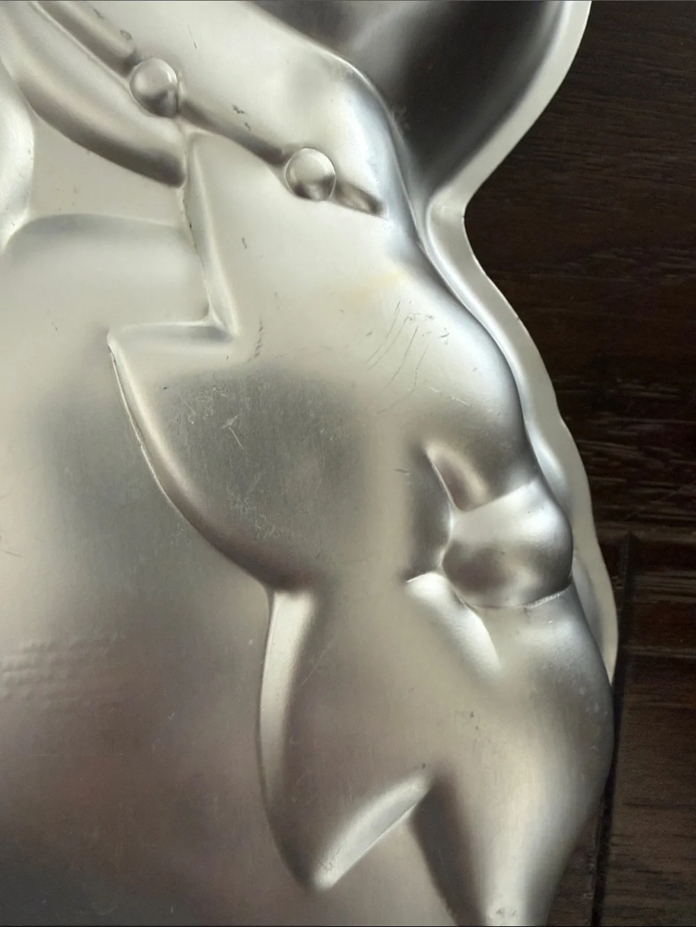 American Greetings Silver Strawberry Shortcake Character Cake Mold